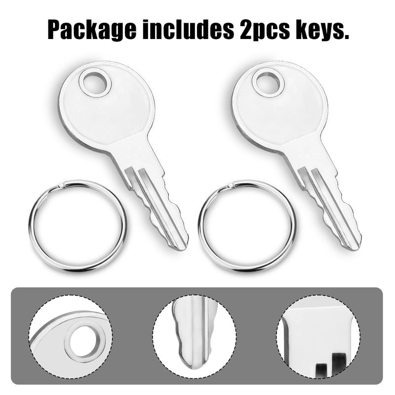 0G66240KEY Replacement Keys for Generac Home Standby Generator Cabinet Lock 0G6624 0G66240,2PCS