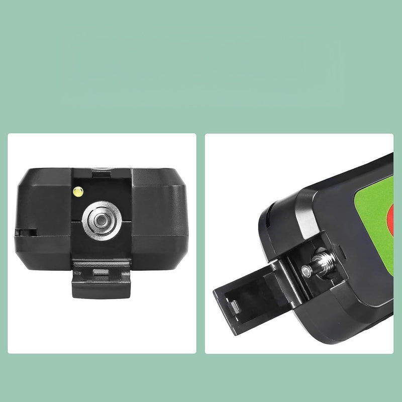 Rechargeable Live Optical Fiber Identifier A-40D, Wave Respond 800-1700nm Built in VFL &LED Functions Suitable for 0.25/0.9/2.0/3.0 Fiber with FC-LC Adapter FTTH Tool