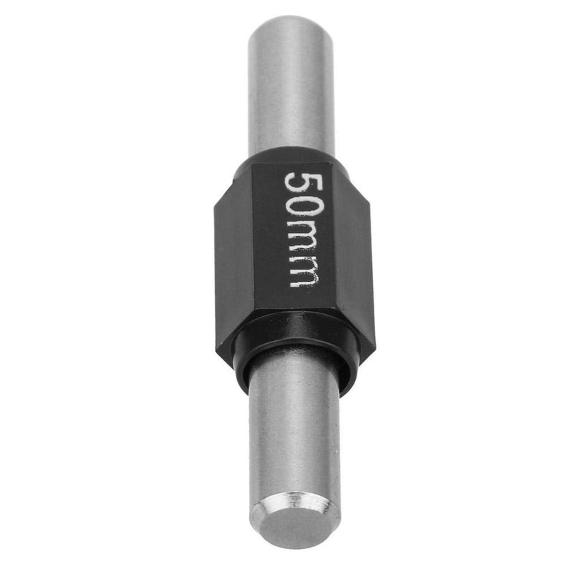 Standard Caliper Calibration Block Stainless Steel Outside Micrometer Reference Rod Gauge Accessories for Calibrating Micrometers(50mm / 1.97in) 50mm / 1.97in