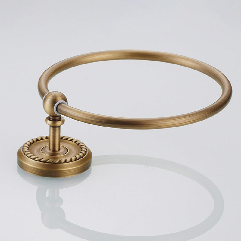 Antique Bronze Towel Ring for Bathroom Hand Towel Holder Wall Mounted