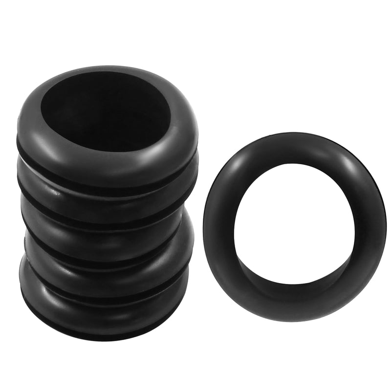 Piutouyar 12 Pcs 25mm Rubber Grommets, 1 Inch Inside Diameter 1 Inch Drill Hole Rubber Hole Grommet Wire Grommets for Wire, Cables, Plugs, Firewall 25mm/1"