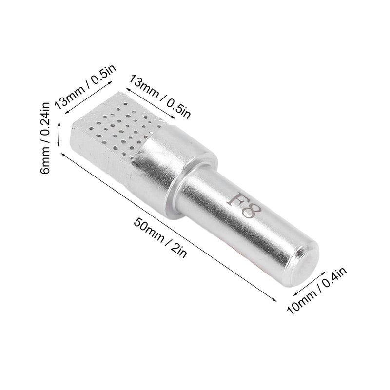 Grinding Wheel Dresser, Square Head Diamond Coated Dressers with 10mm Shank, Point Diamond Dresser for Truing Grinding Deburring,Diamond Grinding Wheel Dressing Tool Grinder Accessories