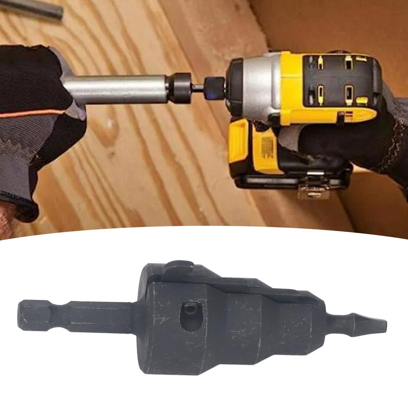 Power Conduit Reamer 1/4 Inch Shank High Carbon Steel Hand Held Conduit Deburring Tool with 5 Blades