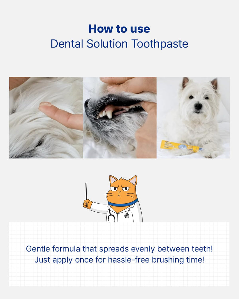 PETHROOM Dog & Cat Dental Kit for Daily Care – Enzymatic Toothpaste & Soft Bristle Toothbrush (Extra Small), Plaque & Tartar Control, EWG Verified, Fresh Breath, Sweet Potato Flavor, 2.1 oz