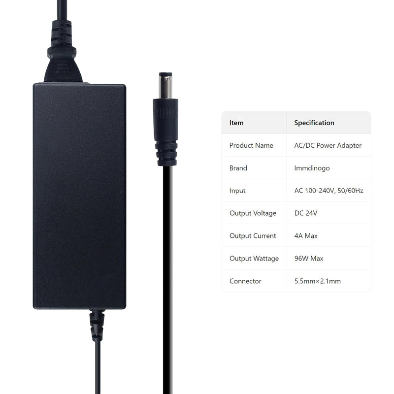 24V 4A Power Switching Adapter Replacement for BambuLab AMS 2Pro Automatic Material System: Enabling Multi-Color Filament Printing Drying Functionality 3D Printer Accessories