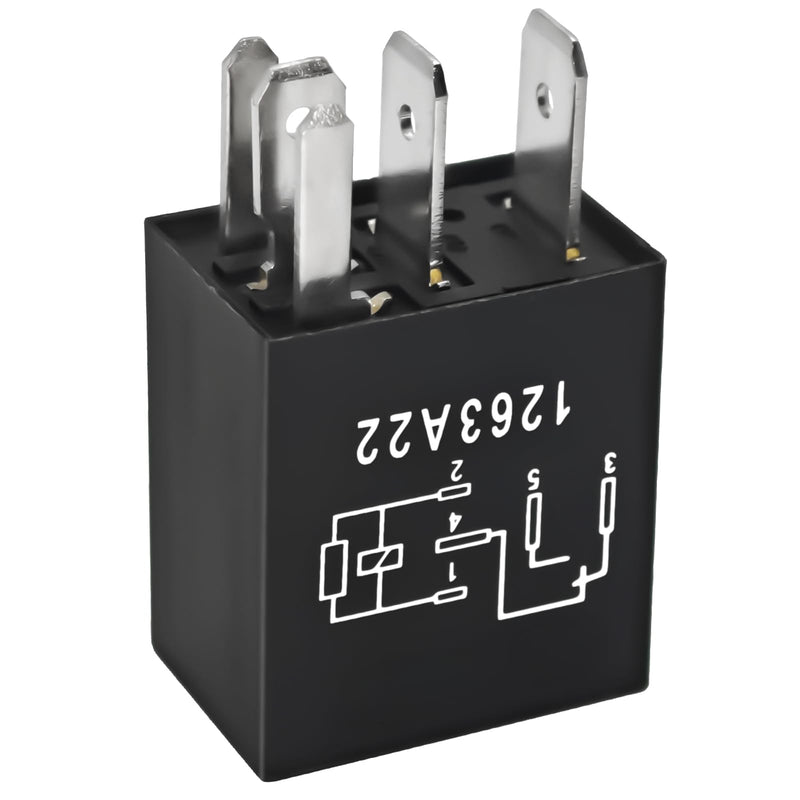 Relay G8HE-1C7T-R1-DC12 (Set of 4), 12VDC 5Pins Plug-in Installation Automotive Relay - OEM Replacement, SPDT