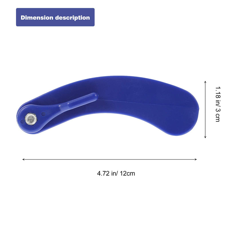 Healifty Automotive Tools Turner 3 PCS Key Turner Key Plastic Key Turn Assistance Plastic Key Turning Aid Plastic Key Aid Turner Aid Turner Holder Door Key Turner Car Key Holder Bluex3pcs 12X3cmx3pcs