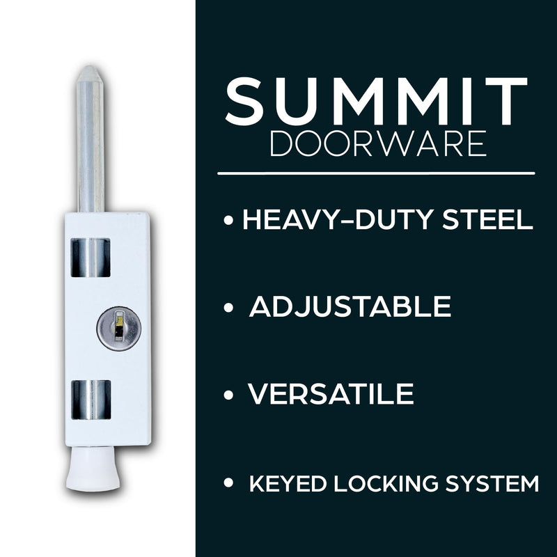 Sliding Patio Door Lock for Enhanced Home Security | Sliding Door Locks with 2 Keys | Lock for Sliding Glass Door | Door Security | Keep Your Family Safe and Secure