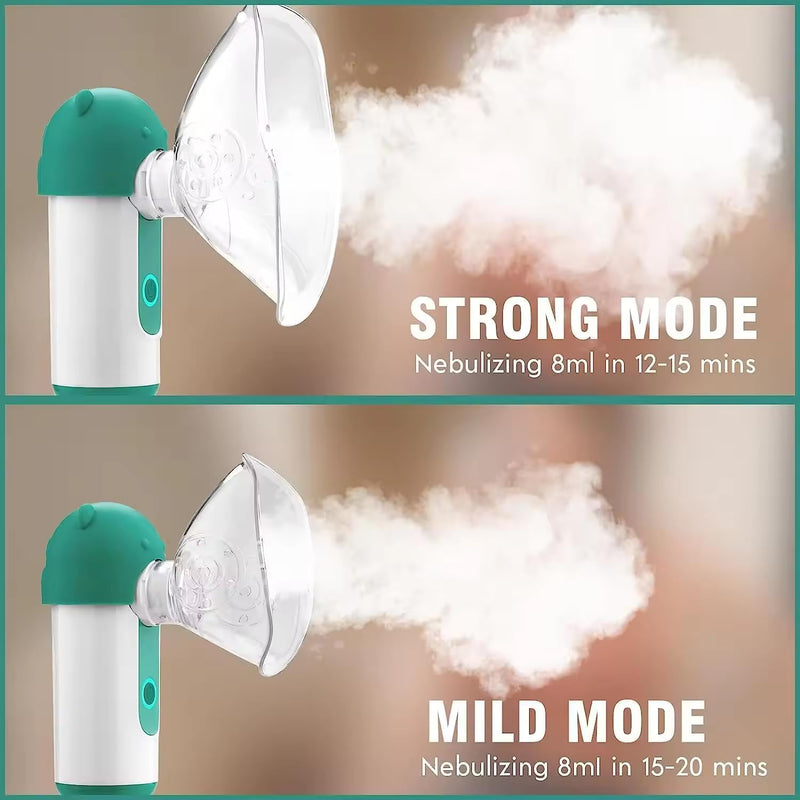 Nebulizer, Portable Nebulizer for Adults and Kids,Handheld Mesh Nebulizer for Breathing Problem, Rechargeable Ultrasonic Nebulizer for Travel Home Use - NewNest Australia