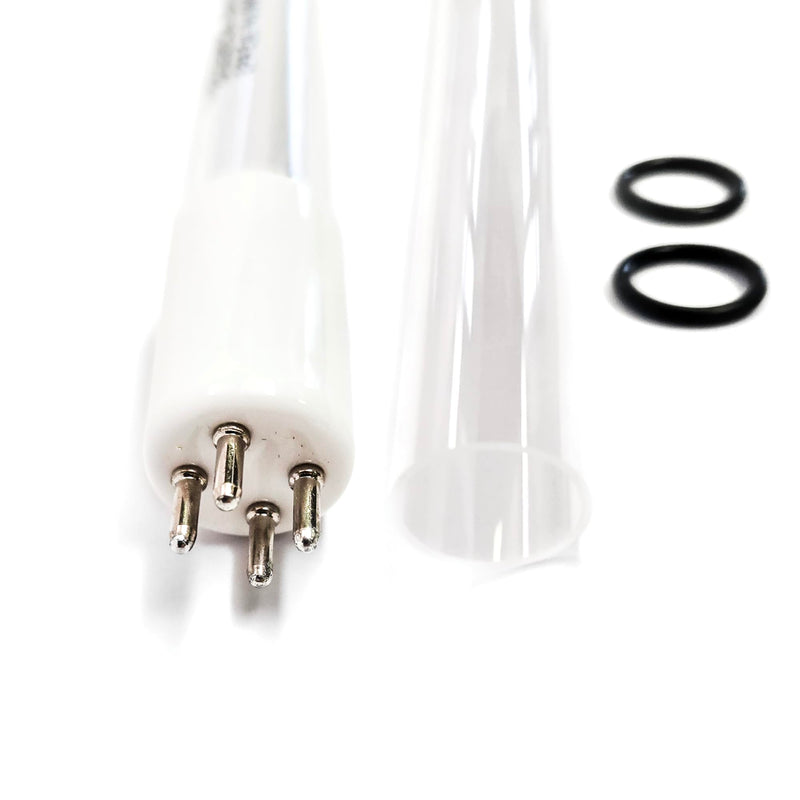 Pura 25W Maintenance Kit 36002018 UV Bulb, 36003035, Quartz Sleeve Combo Including O-Ring Set, for 210-200, UV20, UV20BB& UV BigBoy Series, OEM Quality Premium Compatible .Guaranteed for One Year