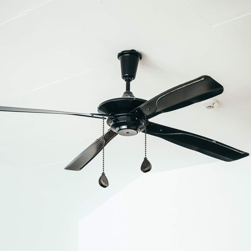 4 Pieces Ceiling Fan Pull Chain Extender Ornament 12 Inch Ceiling Pull Chain Extension Classic Drop Shaped Pendant Beaded Ball Cord for Fan light lamp decorative with Connector(Black Copper) Black Copper