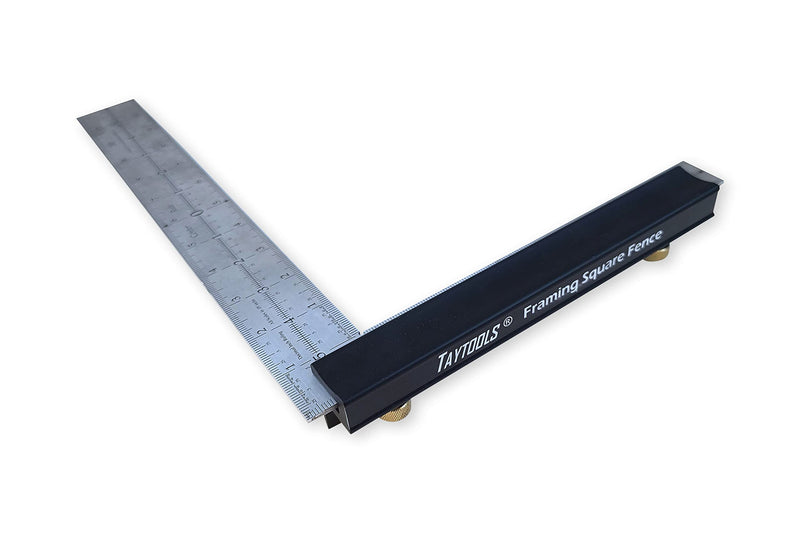 Taytools 776049 Removable Carpenter Framing Square Fence Anodized Aluminum 7-7/8 Inch long