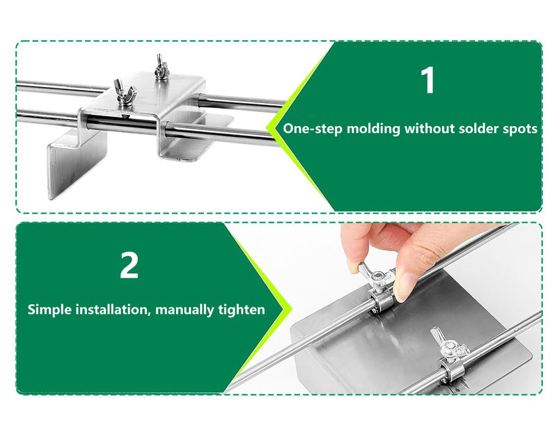 Slide Staining Rack, 304 Stainless, Adjustable Staining Rack for Sinks Up to 21"
