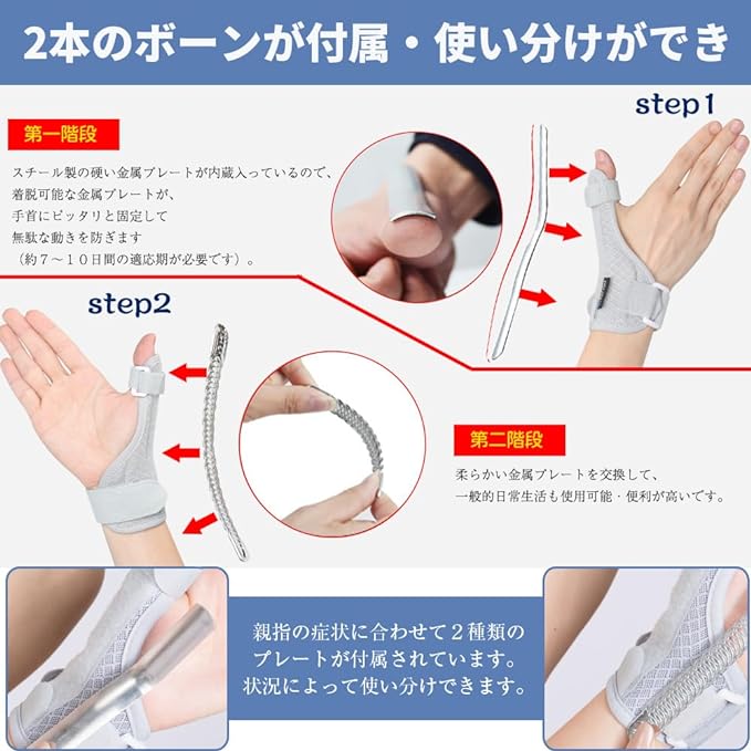 KATYOU Wrist Support, Thumb Base Support, Wrist Support, Thumb Supporter, Vantelin Supporter, Arm Sling, Finger Support, Fixed Game, Hand Care, Left and Right - NewNest Australia