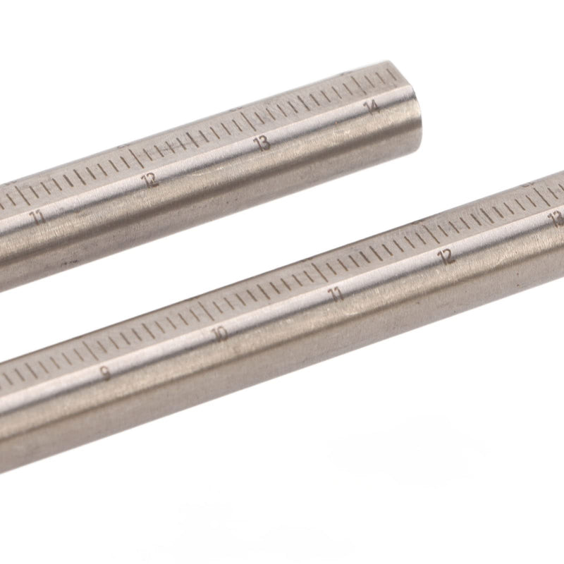 Adjustable Mortise Gauge, Woodworking Marking Gauge, Dual Rod Draw Line Stainless Steel Mortise Gauge for Metal Wood Ceramic Tile, Approx 0-130mm