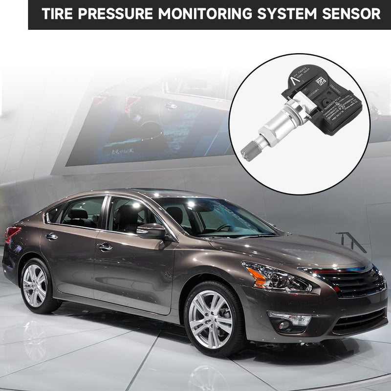 315MHz TPMS Sensor, Tire Pressure Monitoring System Sensor - Compatible for Nissan Altima Frontier Maxima Sentra Versa - Replace Part 40700-3AN0A