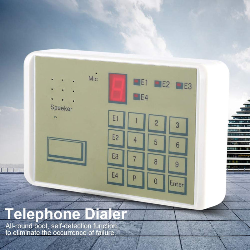 Dialer Alarm, Wired Telephone Voice Auto dialer Burglar Security House Alarm System