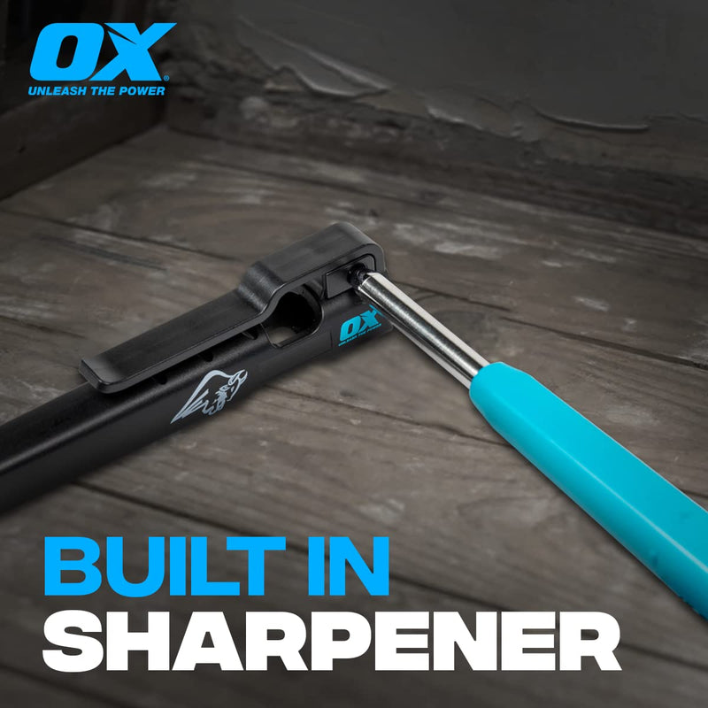 OX Tools Carpenter Pencils Pro Tuff Carbon Marking Pencil Mechanical Construction Pencil With 4 Leads & Pencil Holder & Sharpener Belt Clip Construction Pencil Carpenter Pencil OX-P503210 Pencil – Value Pack
