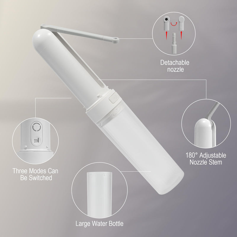 Travel Portable Bidet, USB-C Rechargeable Handheld Travel Bidet Sprayer with 3 Wash Modes for Personal Hygiene, Bed-Ridden & Postpartum Care, Camping Essential