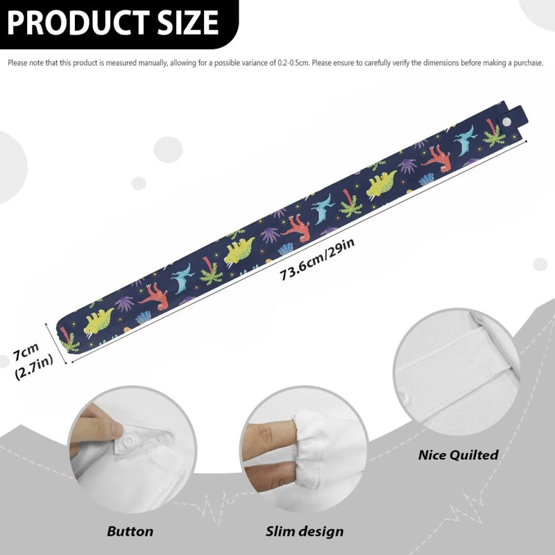 Rnyleeg Dinosaur Stethoscope Cover Sleeve for Men Universal Stethoscope Accessories for Doctors with Removable Tube