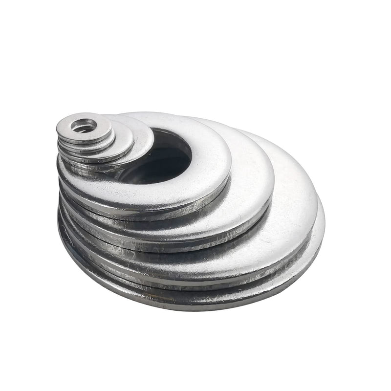 M3 Flat Washers 200Pcs M3 304 Stainless Steel Flat Washer for Bolts Screws, M3 x7mm x0.5mm M3 x 7 x 0.5mm (200PCS)