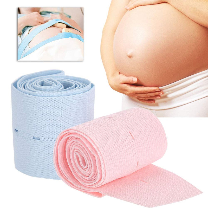 2Pcs Monitoring Belt, Monitoring Band Fetal Heart Monitor Band Fetal Heart Belt Heart Monitor Tool