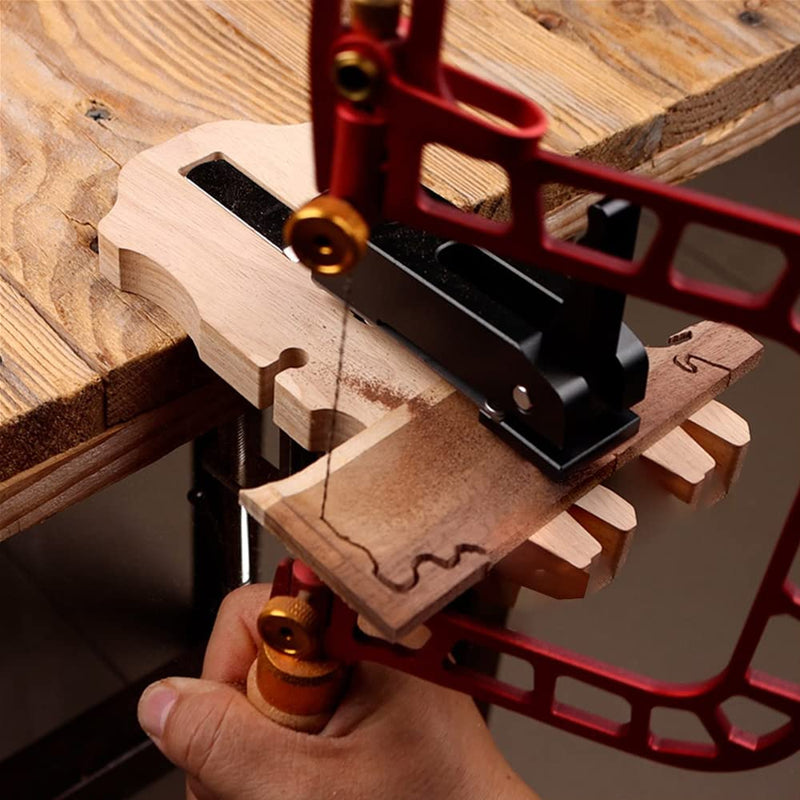 Bench Clamp KIt with Woodworking Hold Clip for Handsaw DIY Bench Pin V-Slot Tool Set Workbench Jewelry Making