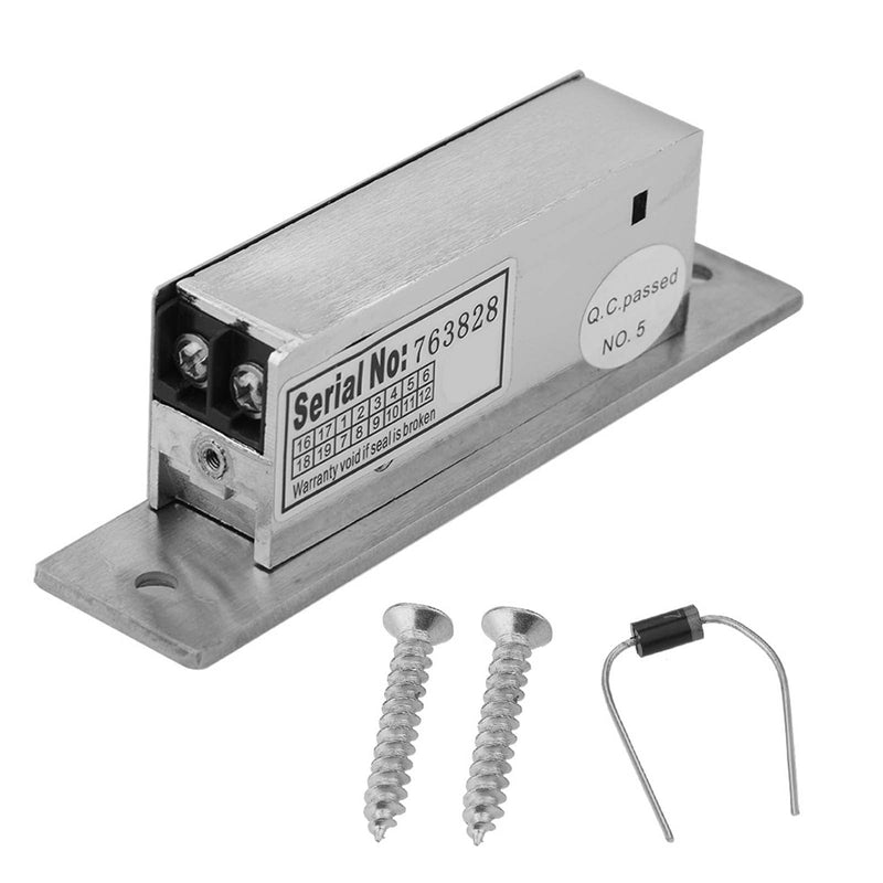 Adjustable Narrow Electric Strike Door Lock - Stainless Steel, Double Unlock Mode, Suitable for Wood/Metal/Fireproof Doors - 300kg Holding Strength