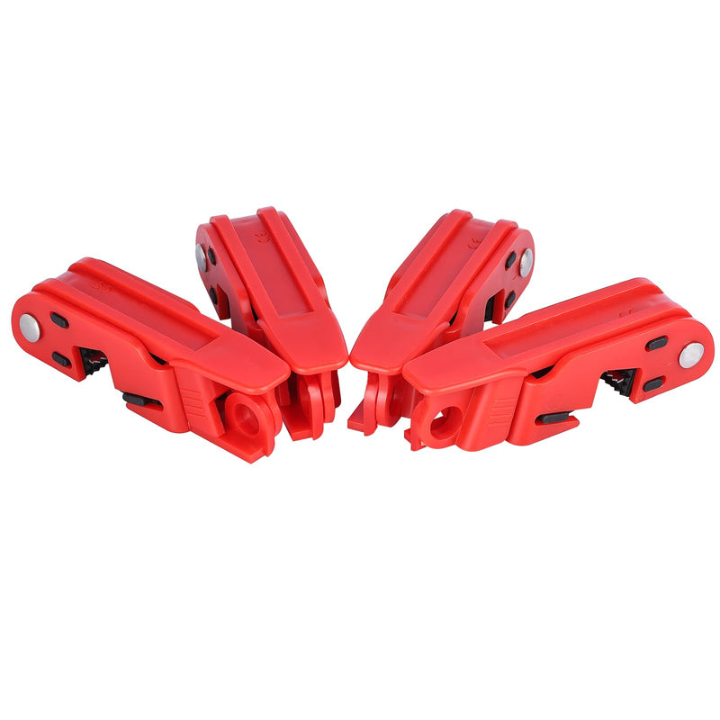 Circuit Breaker Lockout, Lockout Tagout Breaker Lock for Standard Single and Double Toggles, Pack of 12 12pcs (for Standard & Double Toggles)