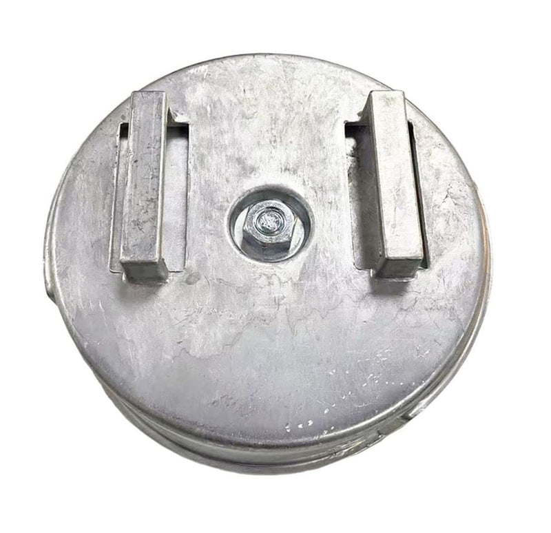 23-230 Light Weight Aluminum Tie Wire Reel with Rewind Knob Chrome