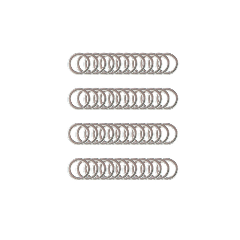 M3x5mm Steel Shim Washers Kit 48pcs – Ultra Thin Precision Spacers 0.1/0.2/0.3/0.5mm for Electronics, Miniature Models, Compatible with M3 Bolts