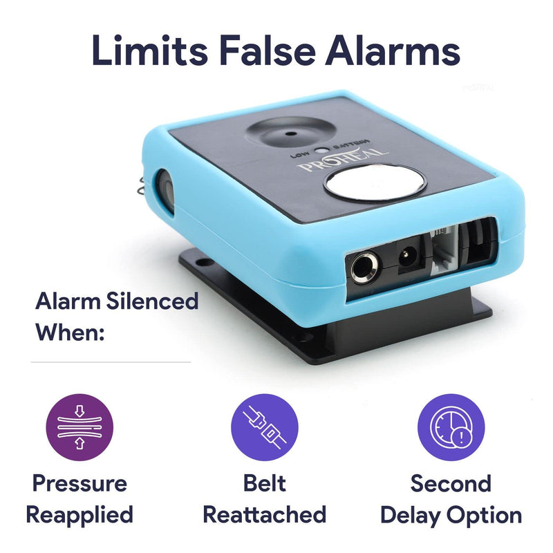 Bed Alarm for Elderly Dementia Patients, Sensor, Magnet, Nurse Bell -Chair and Bed Alarm and Fall Prevention for Elderly - Fall Alert Devices for Elderly - Chair Alarm Includes 9V Battery All-In-One System