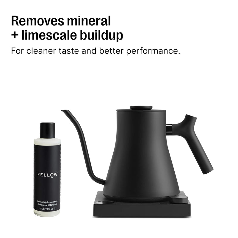 Fellow 8 oz Descaler for Coffee Makers & Espresso Machines - Liquid Descaling Solution for Kettles, Removes Limescale & Mineral Buildup, Compatible with Breville, Keurig, Nespresso, Delonghi - NewNest Australia