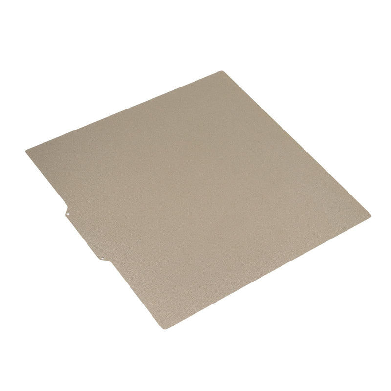 3D Printer Build Plate 325x325mm Double Sided PEI Coating Flexible Spring Steel Plate 3D Printer Bed for QIDI X