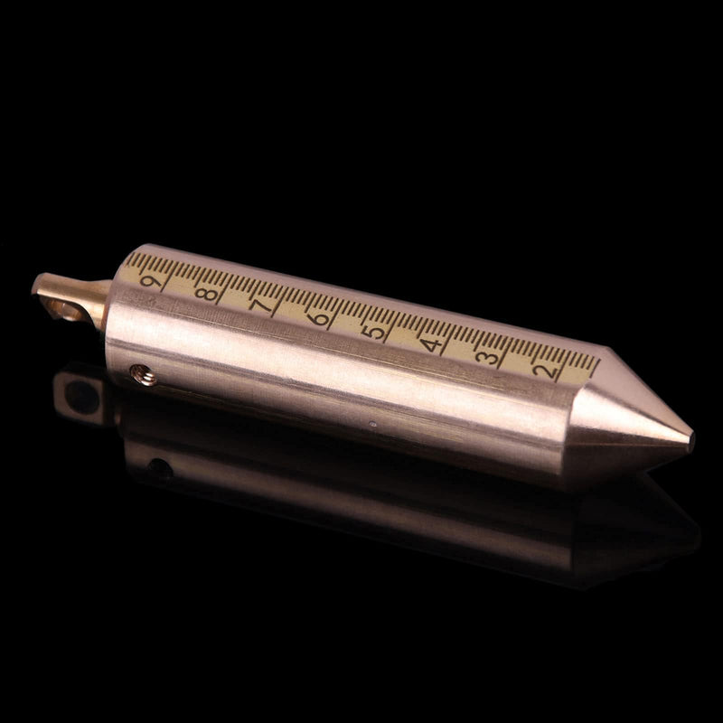 12oz/350g Brass Plumb Bob for Oil Gauging Tape, Measuring Plumb Bobs 12.0 ounces
