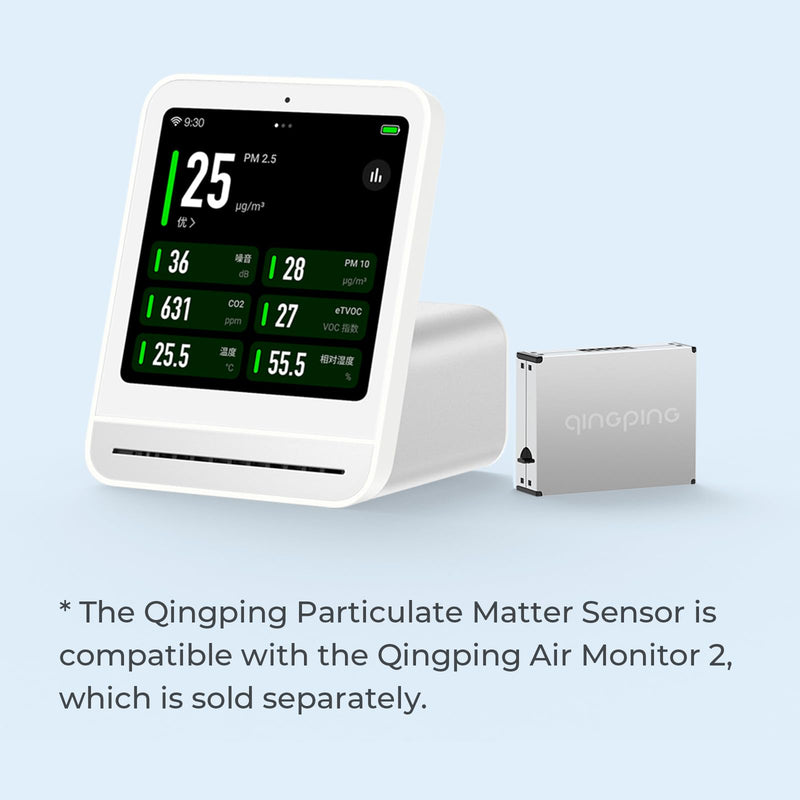 Qingping PM Sensor, Laser Scattering Principle for Accurate Measurement of PM2.5 and PM10, Qingping Air Monitor 2 Sensor Module