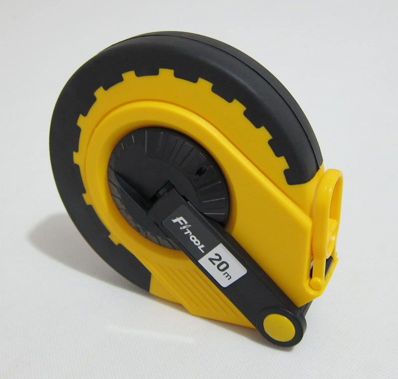 66Feet Fiberglass Measuring Tape, Dual-Sided Measuring Reel with Feet and Meters, for Sports, Landscaping, Building, Masonry， Carpentry, Contractor Engineer's Measuring Tape 20M
