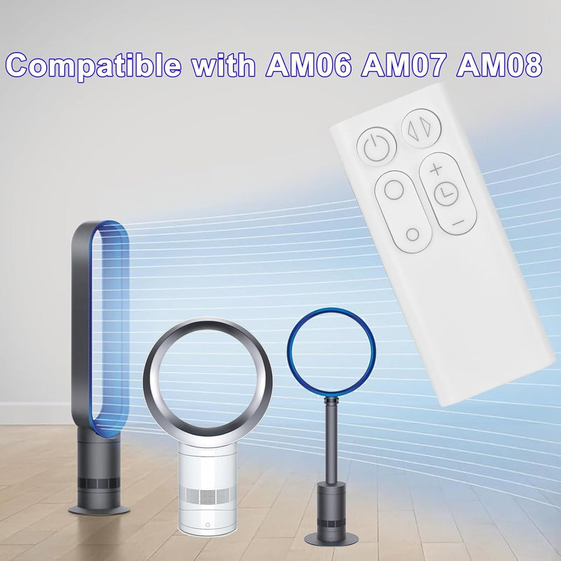 New Replacement Remote Control Fit for Dyson Fan AM07 AM06 AM08, Part No. 965824-01 965824-02