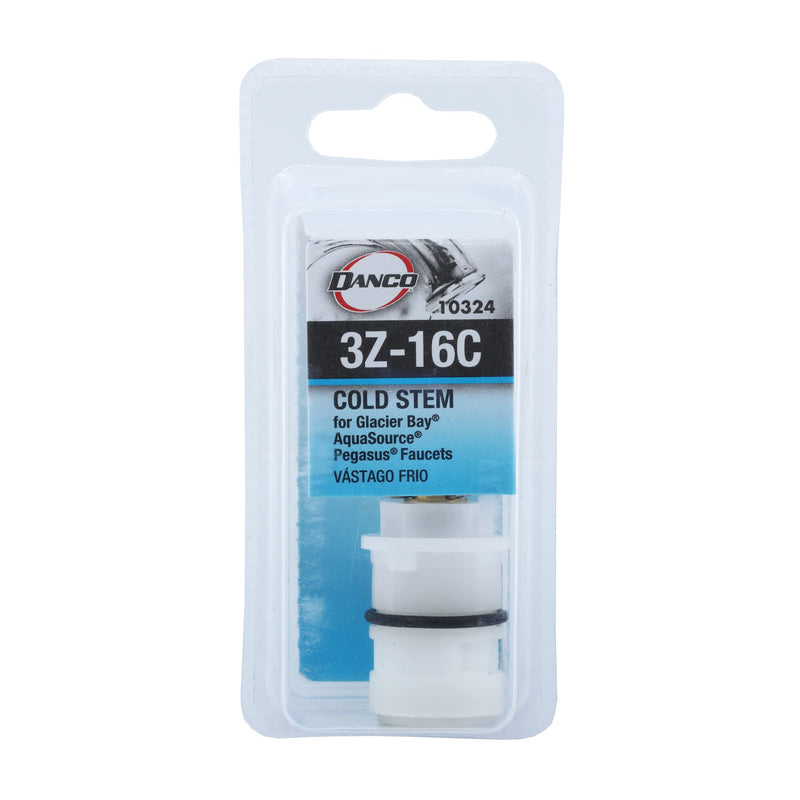 Danco 10324 3Z-16C Cold Stem for Glacier Bay And Pegasus Faucets, White, No Size