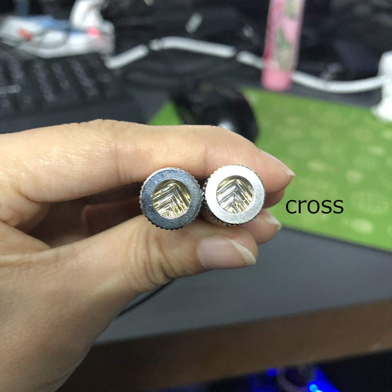Red line laser module Industrial Laser Group Module adjustable focal length (cross-4packs) Cross-4packs