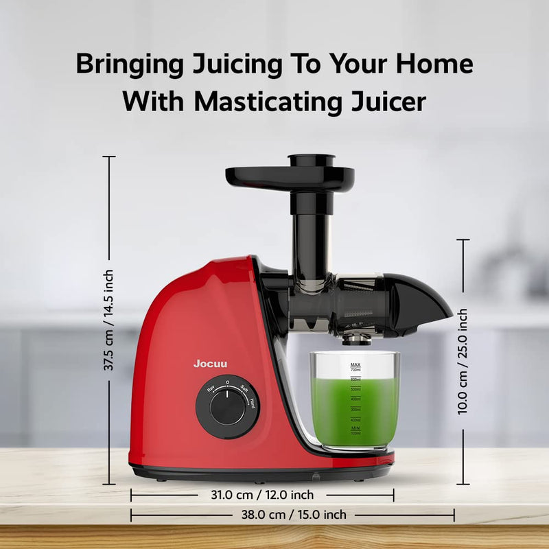 Jocuu Accessory No. 8 Juicer Squeezer, End Cap, Replacement Part for Slow Masticating Juicer ZM1503, Easy to Assemble, Disassemble & Clean, 100% BPA Free, Food Grade Material, Black