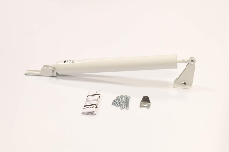 LARSON Certified White Storm Door Standard Metal Piston, Storm Door Closer for Screen or Security Doors