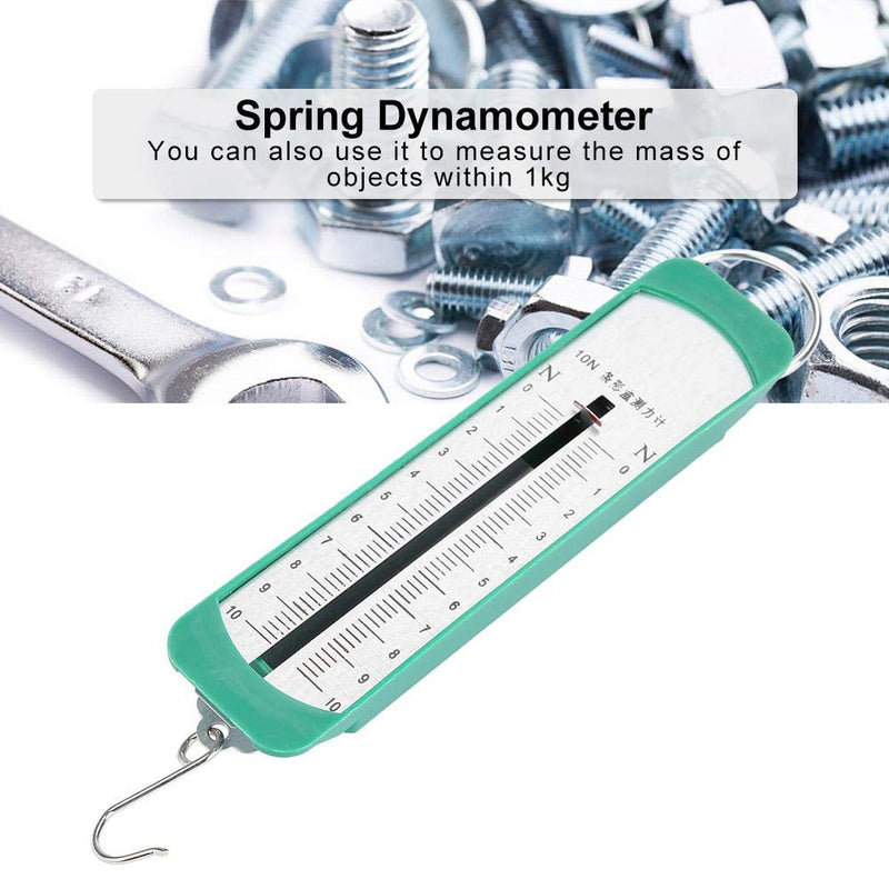10N Newton Force Meter Spring Scale Spring Dynamometer for Physics Mechanical Experiments