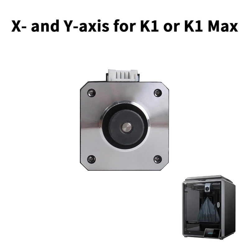 FYSETC Crealty K1 Max Motor Replacement - K1 42-60 Stepping Motor: Nema 17 Stepper 42x60mm Body 1.8 Stepper Angle 2.0A 2 Phase with Synchronous Belt Wheel Pulley for X Y Axis 3D Printer Accessories