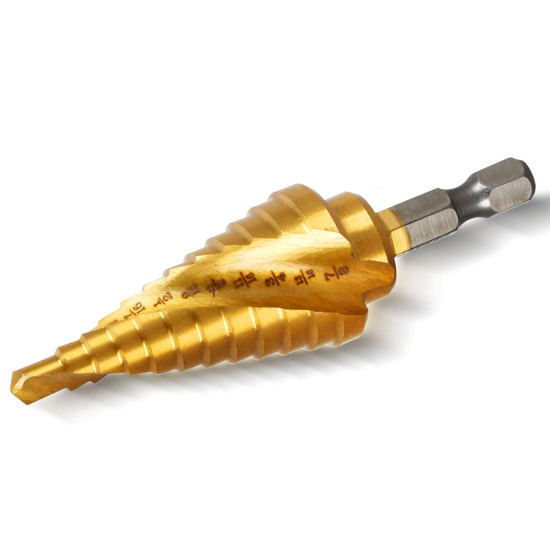 DWA1786IR StepBit for DE-Walt Step Drill bit ，Impact Ready for Metal 3/16-Inch-7/8-Inch