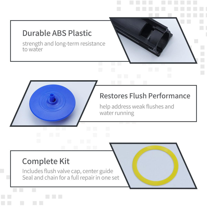 Canister Flush Valve Repair Kit Fit for Kohler GP1229656 Toilet Tank Parts | Fit for K-1188999, K-1188998, for AquaPiston System, For single flush canister toilets, For kohler toilet flush valve kit