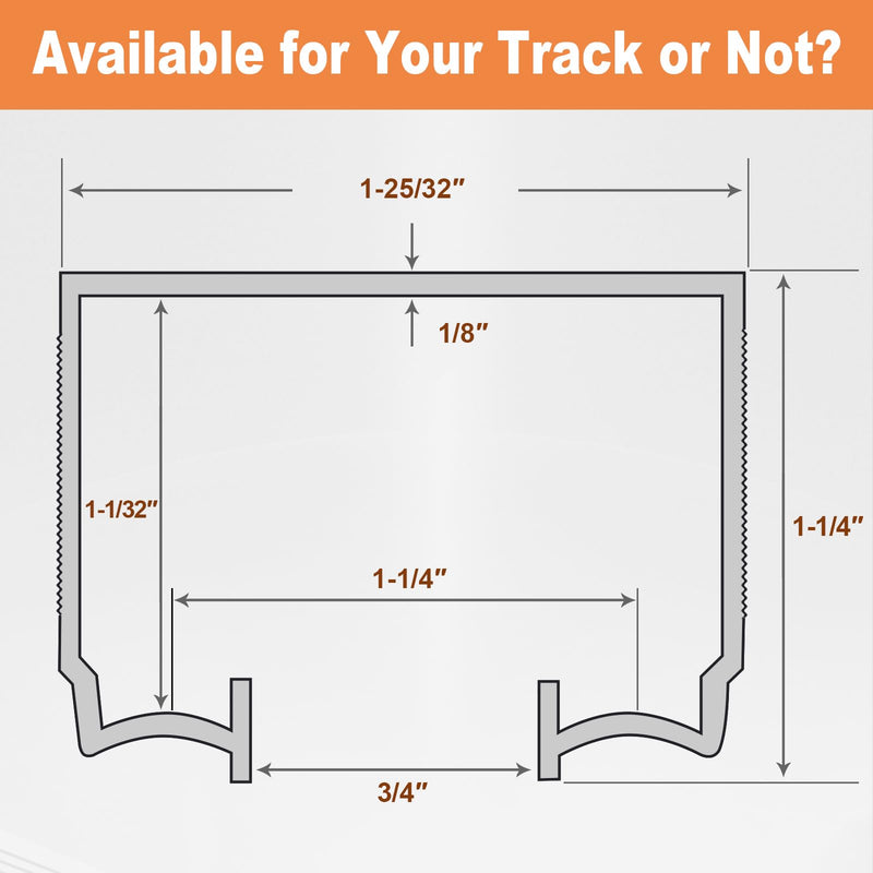 Pocket Door Soft Close Top Hanger Assemblies Fit for Johnson P/N #1060 & #1062, Sliding Door Roller Works with 100, 134F, 138F, 2610F Series Track, 1" Nylon Ball Bearing Tri-Wheel, Bi-Direction (1PC) 1PC