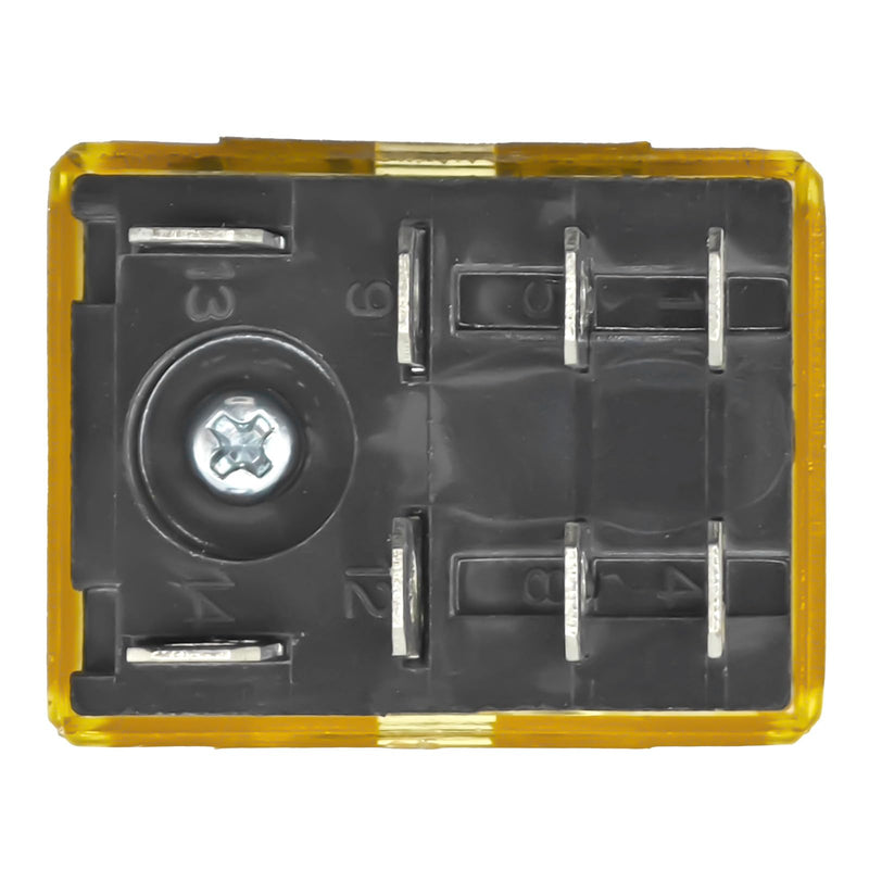 RH2B-ULAC110-120V 10A Power Relay (Pack of 2) - 8-Pin 110/120VAC, DPDT, Plug-in, Blade Terminals, LED Indicator