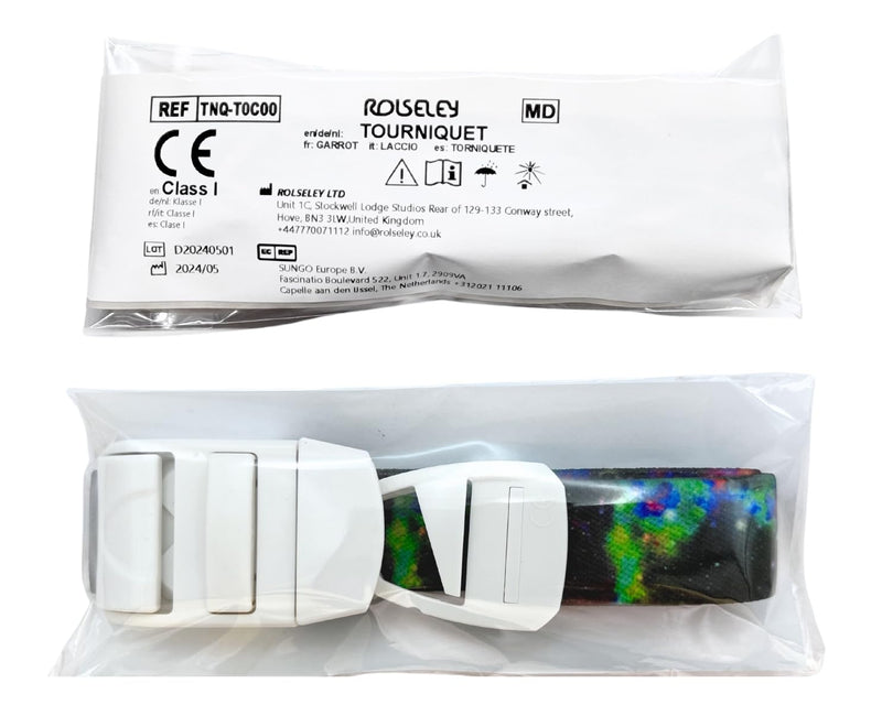 Profesional Quick and Slow Release Medical Nurse Tourniquet with Multicolour Galaxy Pattern