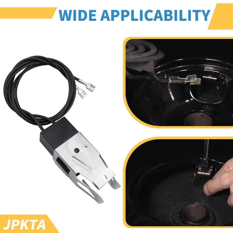 4 Pack WB2X8228 Element Receptacle and Wire Kit Compatible with GE Hotpoint Electric Ranges Cooktops Electric Stove Burners - Repalces PS242972 AP2013499 4 Pack